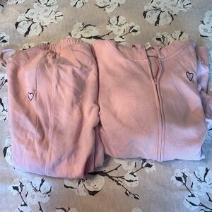 Victoria’s Secret Heart Embroidered Tracksuit